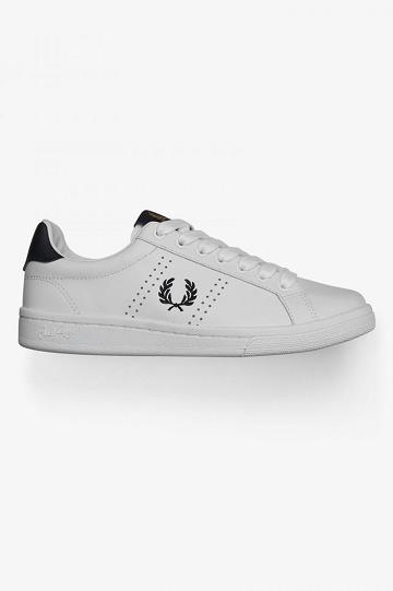 Fred Perry B721 Miesten Kengät Valkoinen | FI 1952NWYB